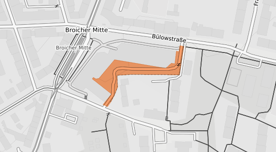 Mietspiegelkarte Mülheim an der Ruhr Mitte